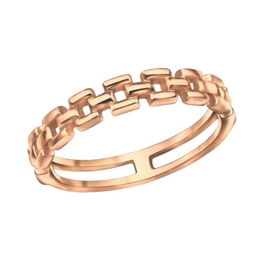 Rose Gold Minimalist Chain Ring​
